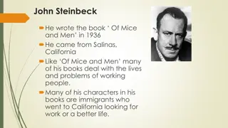 Exploring John Steinbeck's Themes in 