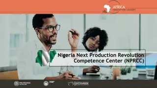 Transforming Nigeria's Production Landscape with NPRCC Initiative