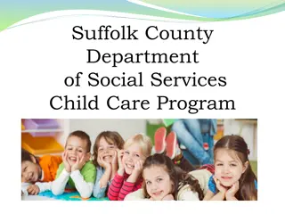 Suffolk County Department of Social Services Child Care Program