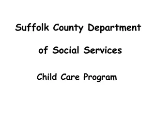 Suffolk County Department of Social Services Child Care Program