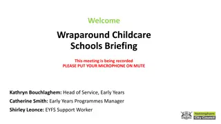 Nottingham Wraparound Childcare Programme Briefing