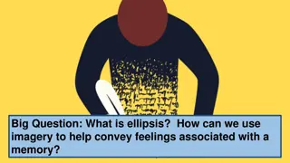 Understanding Ellipsis and Using Imagery in Writing