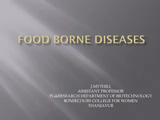 Food-Borne Diseases: Causes, Symptoms, and Prevention