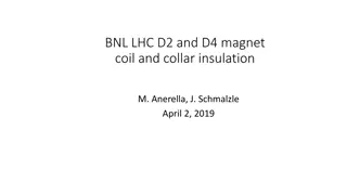 BNL LHC D2 and D4 Magnet Coil and Collar Insulation Details