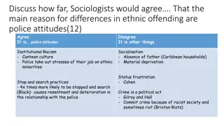 Sociological Perspectives on Ethnic Offending, Gender Disparities, Social Class Influence, and Crime Causes