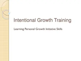 Personal Growth Training and Initiative Overview