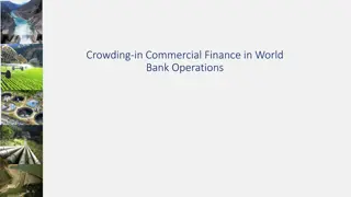 Enhancing Commercial Financing Strategies in World Bank Projects