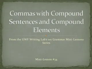 Mastering Commas in Compound Sentences