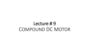 Comparison of Compound DC Motors and Their Characteristics