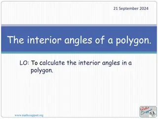 Interior Angles in Polygons