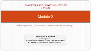 Fill Area Primitives in Computer Graphics