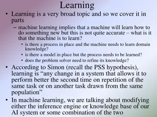 Machine Learning: Types and Approaches