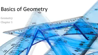 Basics of Geometry: Understanding Points, Lines, and Planes