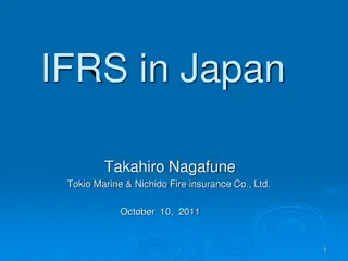 Overview of IFRS Implementation in Japan