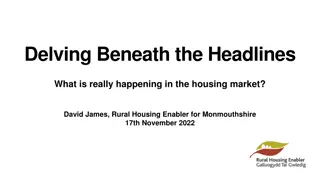 The Dynamics of the Housing Market with David James