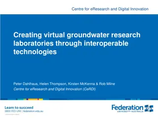 Virtual Groundwater Research Lab Solutions