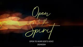 Tools for Discerning God's Voice: A Spiritual Exploration