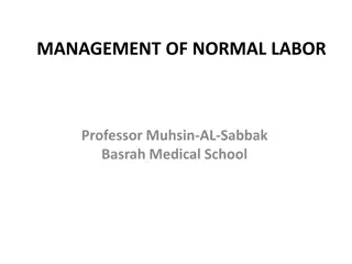 Comprehensive Guide to the Management of Normal Labor by Professor Muhsin-AL-Sabbak