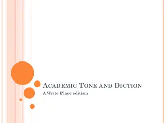 Effective Writing Tips for Academic Tone and Diction