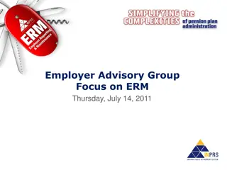 Comprehensive Overview of Employer Advisory Group Focus on ERM