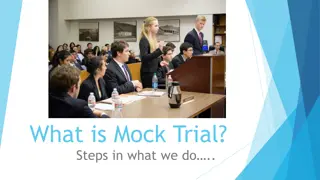 Mock Trial Process Explained: From Preparation to Presentation