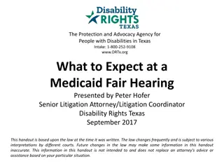 Medicaid Fair Hearings in Texas