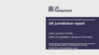 UK Jurisdiction Report Summary - House of Commons Speaker Inquiry