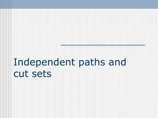 Independent Paths and Cut Sets in Graph Theory