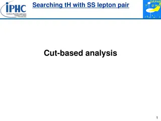 Cut-based Analysis of Searching tH with SS Lepton Pair