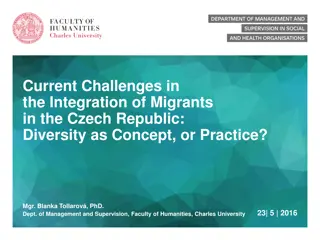 Challenges in Migrant Integration in the Czech Republic: Diversity Concept vs. Practice