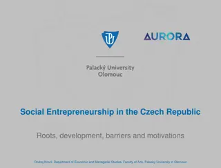 Social Entrepreneurship in the Czech Republic: Roots, Development, and Current Status