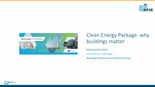 Importance of Buildings in Achieving Clean Energy Goals