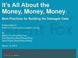 Insightful Practices for Damages Case Presentations in Commercial Litigation