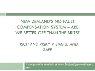 Comparative Analysis of New Zealand and English Personal Injury Laws