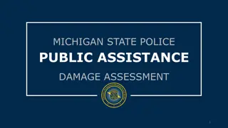 FEMA Public Assistance Damage Assessment