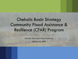 Chehalis Basin CFAR Program Overview