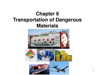 Transportation of Dangerous Materials Regulations