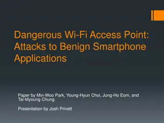 Securing Wi-Fi Access Points for Smartphone Applications