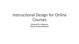 Effective Strategies for Online Course Development