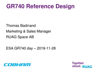 Development of GR740 Single Board Computer Reference Design by RUAG Space and Partners