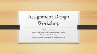 Enhancing Student Success Through Inclusive Assignment Design