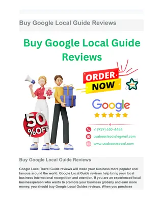 Buy Google Local Guide Review