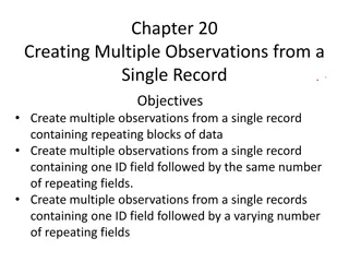 Creating Multiple Observations from a Single Record in SAS