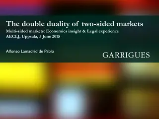 Insights into Multi-Sided Markets and Legal Approach