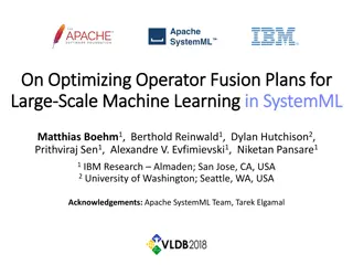 Optimizing Operator Fusion Plans for Large-Scale Machine Learning in SystemML