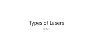 Overview of Different Types of Lasers