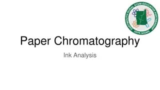 Paper Chromatography: Ink Analysis & More