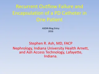 Case Study: Recurrent Outflow Failure and Catheter Encapsulation in PD Patient