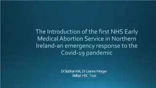 Introduction of NHS Early Medical Abortion Service in Northern Ireland