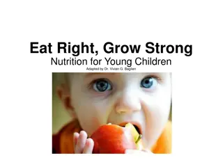 Importance of Good Nutrition for Young Children